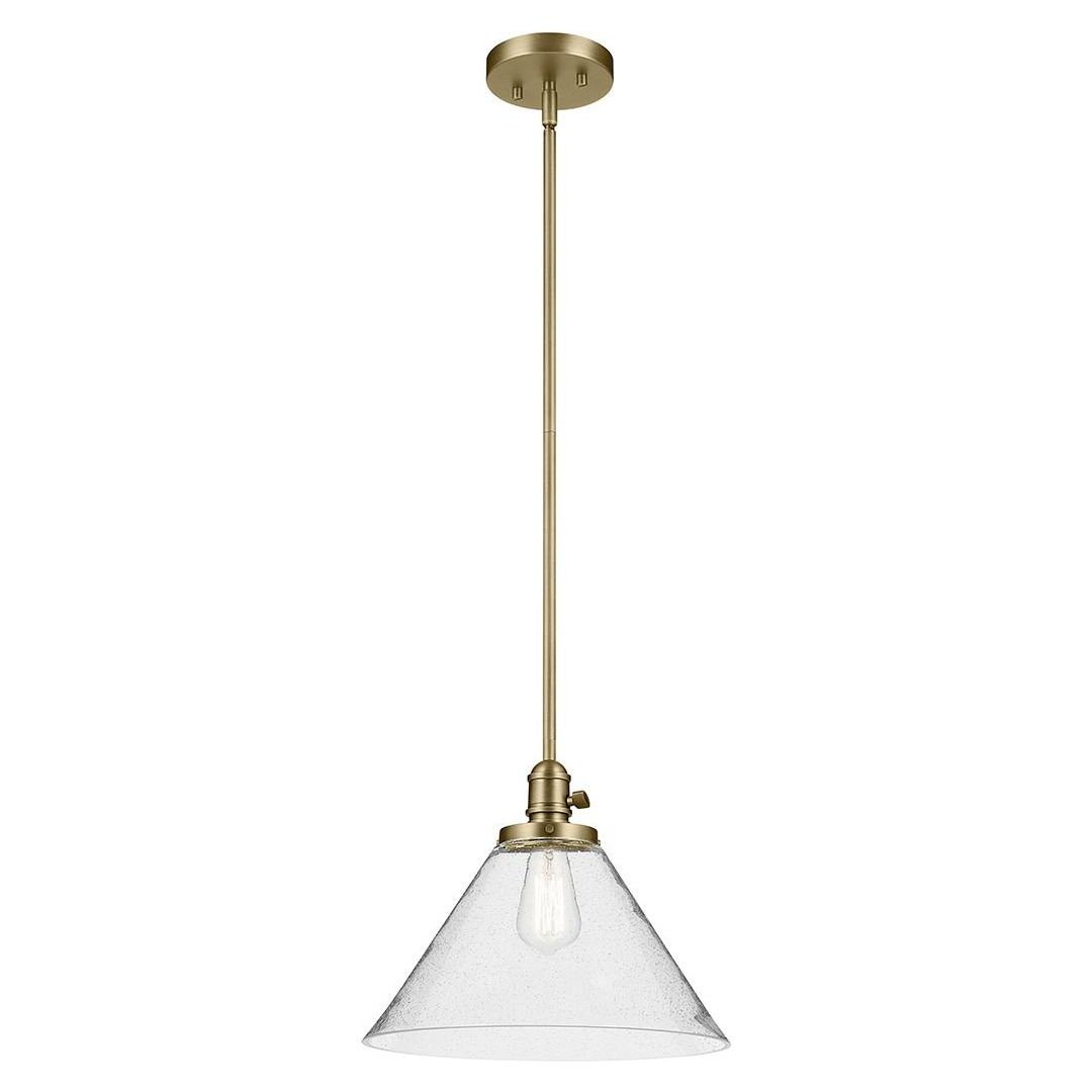 Avery 11.75" 1-Light Cone Pendant