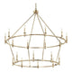 Carrick 54.25" 18-Light 2-Tier Chandelier