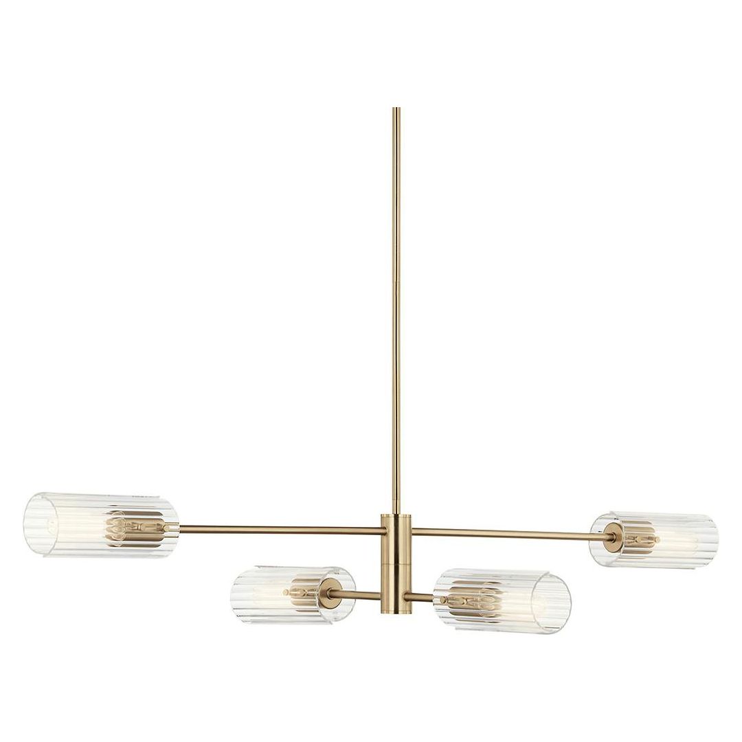 Velestino 47.50" 4-Light Linear Chandelier