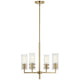Velestino 20.5" 4-Light Chandelier