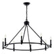 Carrick 40.75" 8-Light Chandelier
