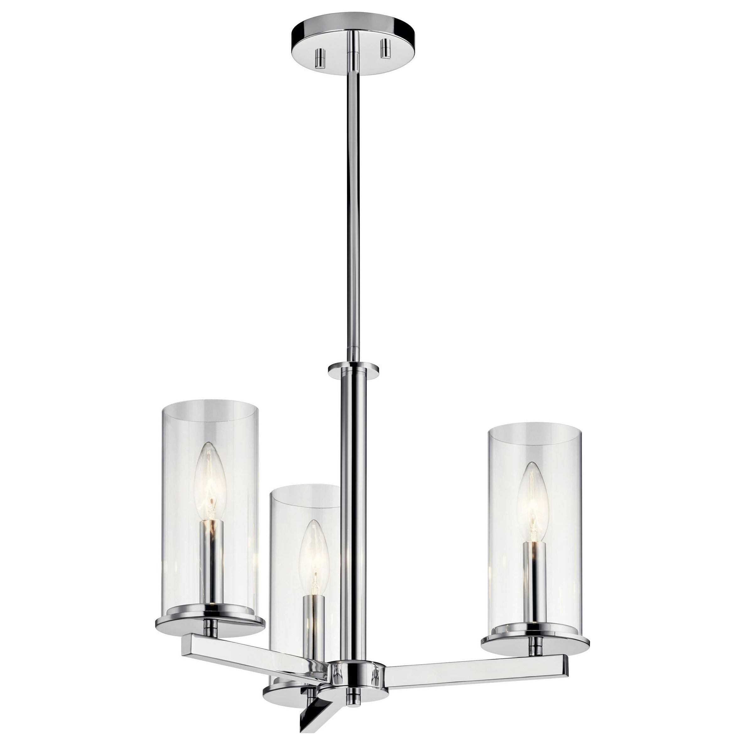 Crosby 14" 3-Light Convertible Semi Flush Mount