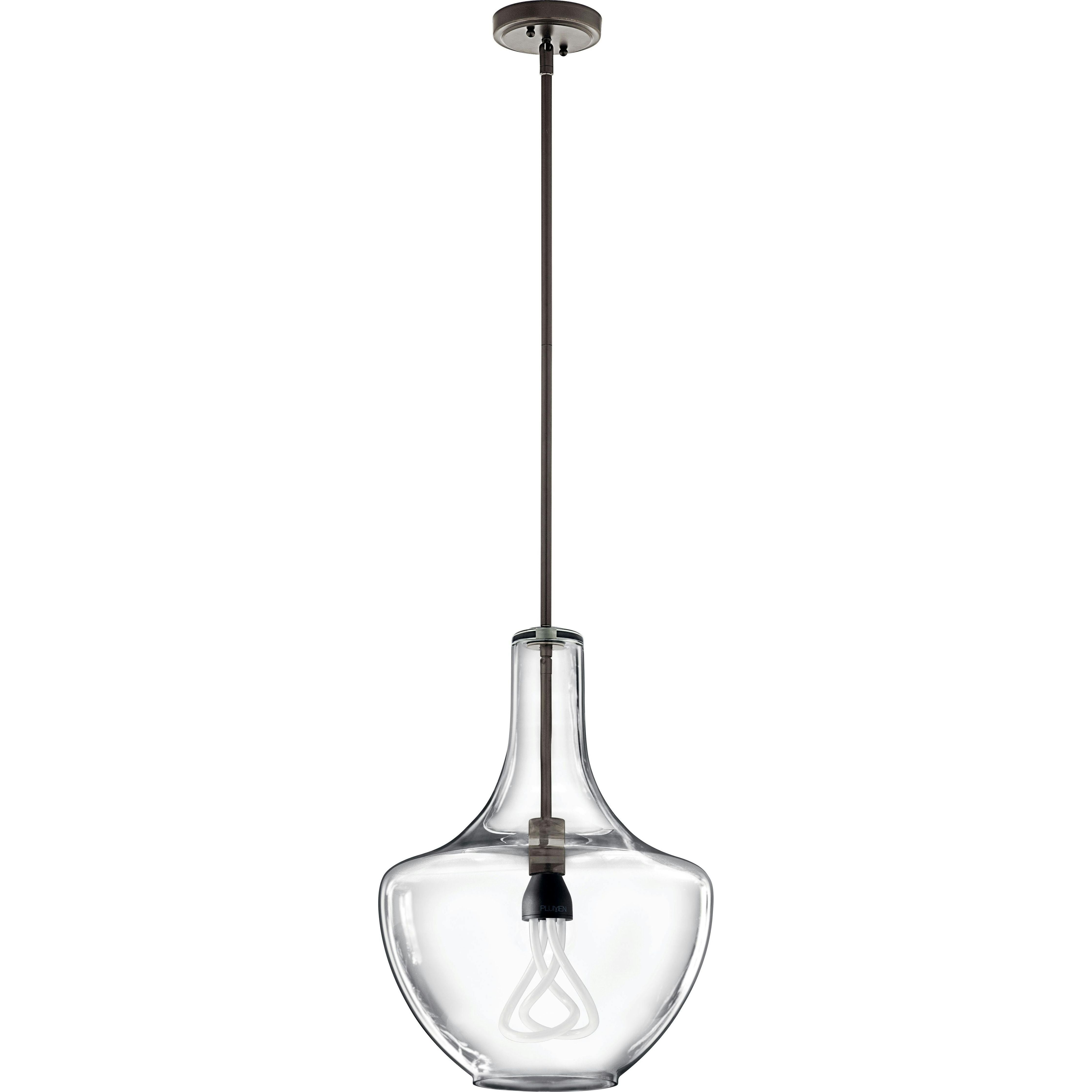 Everly 19.75" 1-Light Bell Pendant