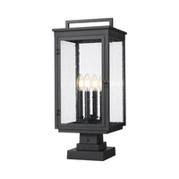 Hartwell 4-Light Outdoor Pier Mounted Fixture