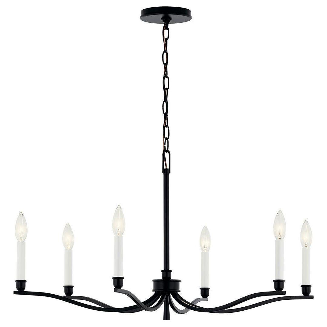 Malene 32" 6-Light Chandelier