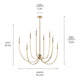 Malene 45.25" 8-Light Foyer Chandelier