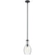 Everly 13.75" 1-Light Hour Glass Pendant