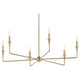 Alvaro 40" 6-Light Chandelier