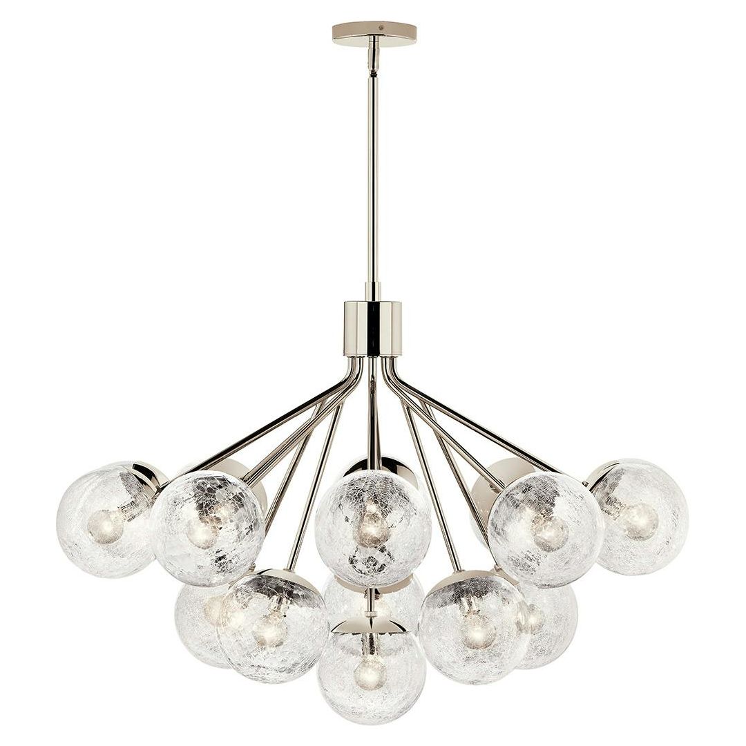 Silvarious 38" 16-Light Convertible Chandelier