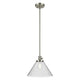 Avery 11.75" 1-Light Cone Pendant