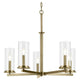 Crosby 22.25" 5-Light Chandelier