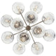 Silvarious 30" 12-Light Convertible Chandelier