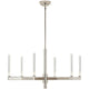 Sycara 36.25" 6-Light LED Chandelier