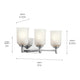 Shailene 21" 3-Light Vanity Light