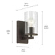 Crosby 4.5" 1-Light Wall Sconce