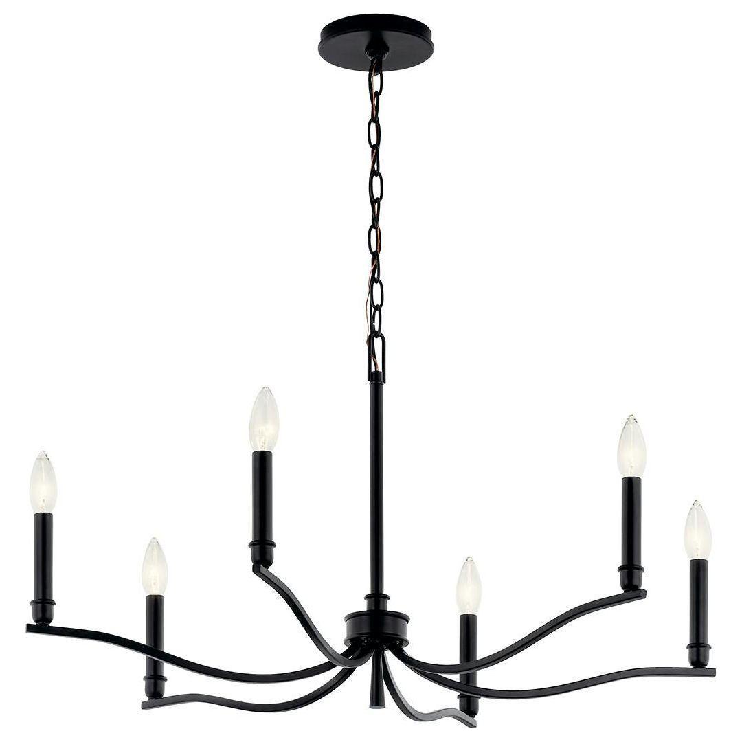 Malene 32" 6-Light Chandelier