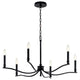 Malene 32" 6-Light Chandelier