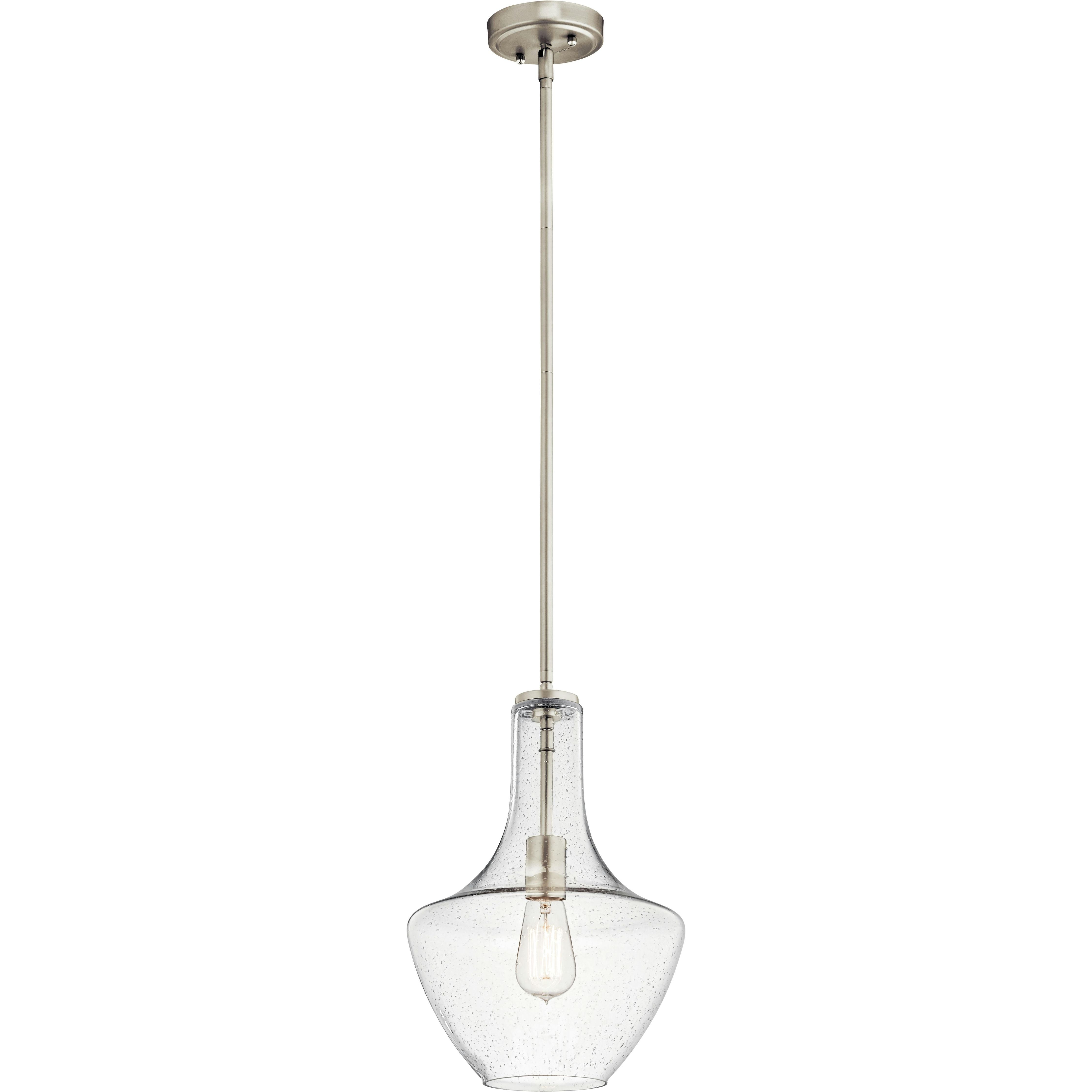 Everly 15.25" 1-Light Bell Pendant