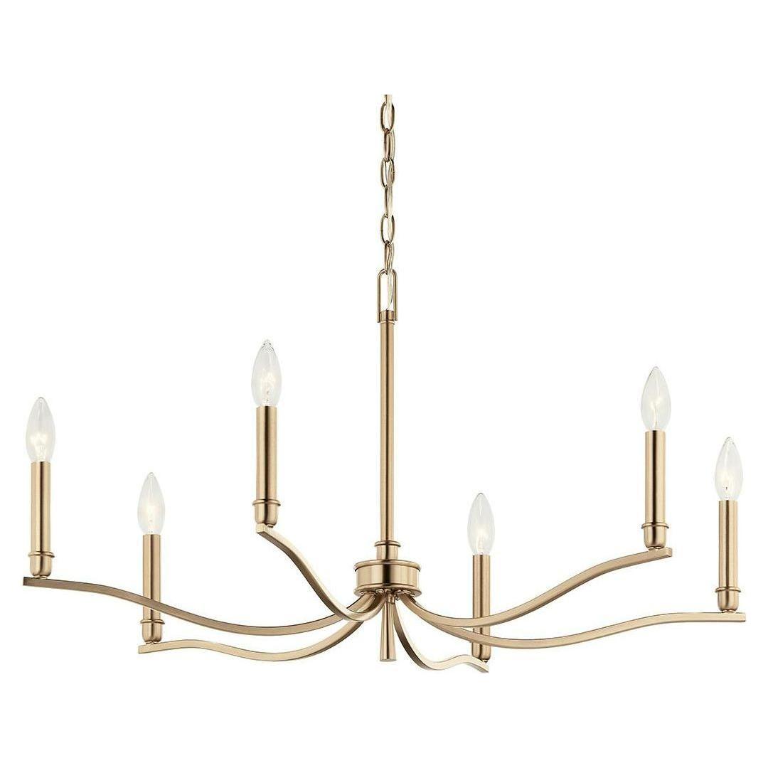 Malene 32" 6-Light Chandelier