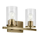Crosby 15.25" 2-Light Vanity Light