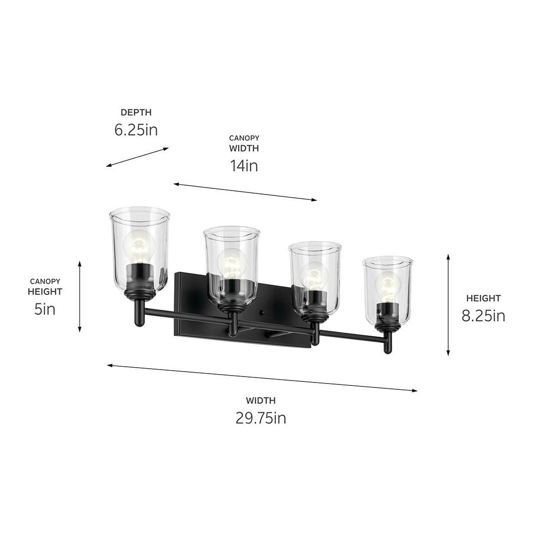 Shailene 29.75" 4-Light Vanity Light