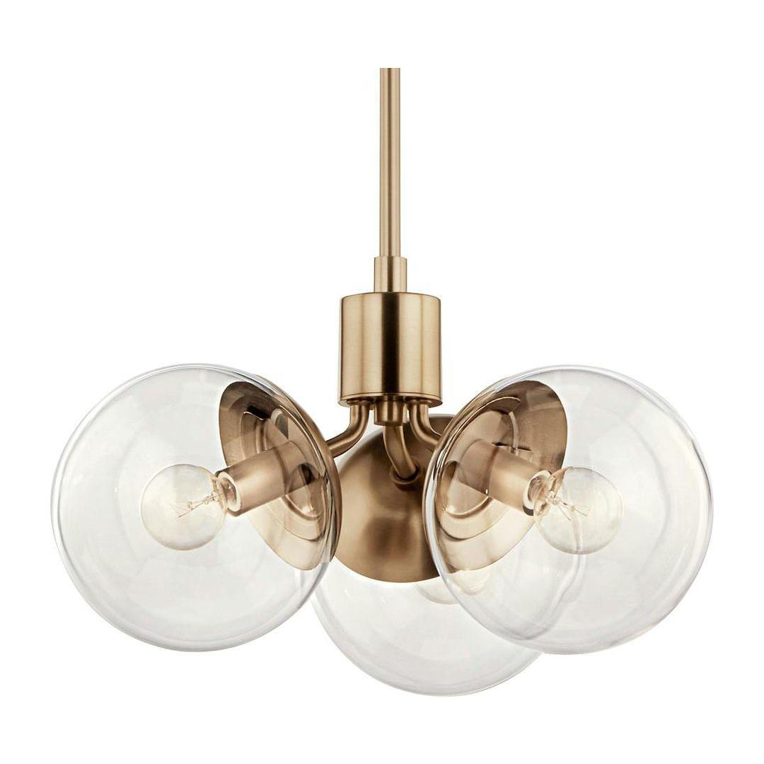 Silvarious 16.5" 3-Light Convertible Pendant