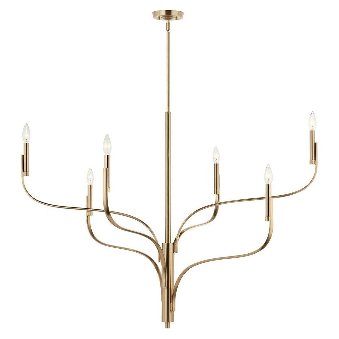 Livadia 47.25" 6-Light Chandelier