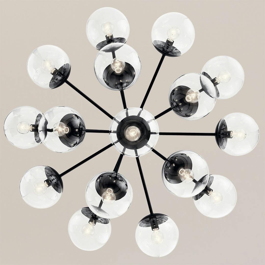 Silvarious 38" 16-Light Convertible Chandelier