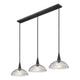 Lunelle 3-Light Linear Chandelier