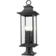 Tiberius 4-Light Outdoor Pier Mounted Fixture