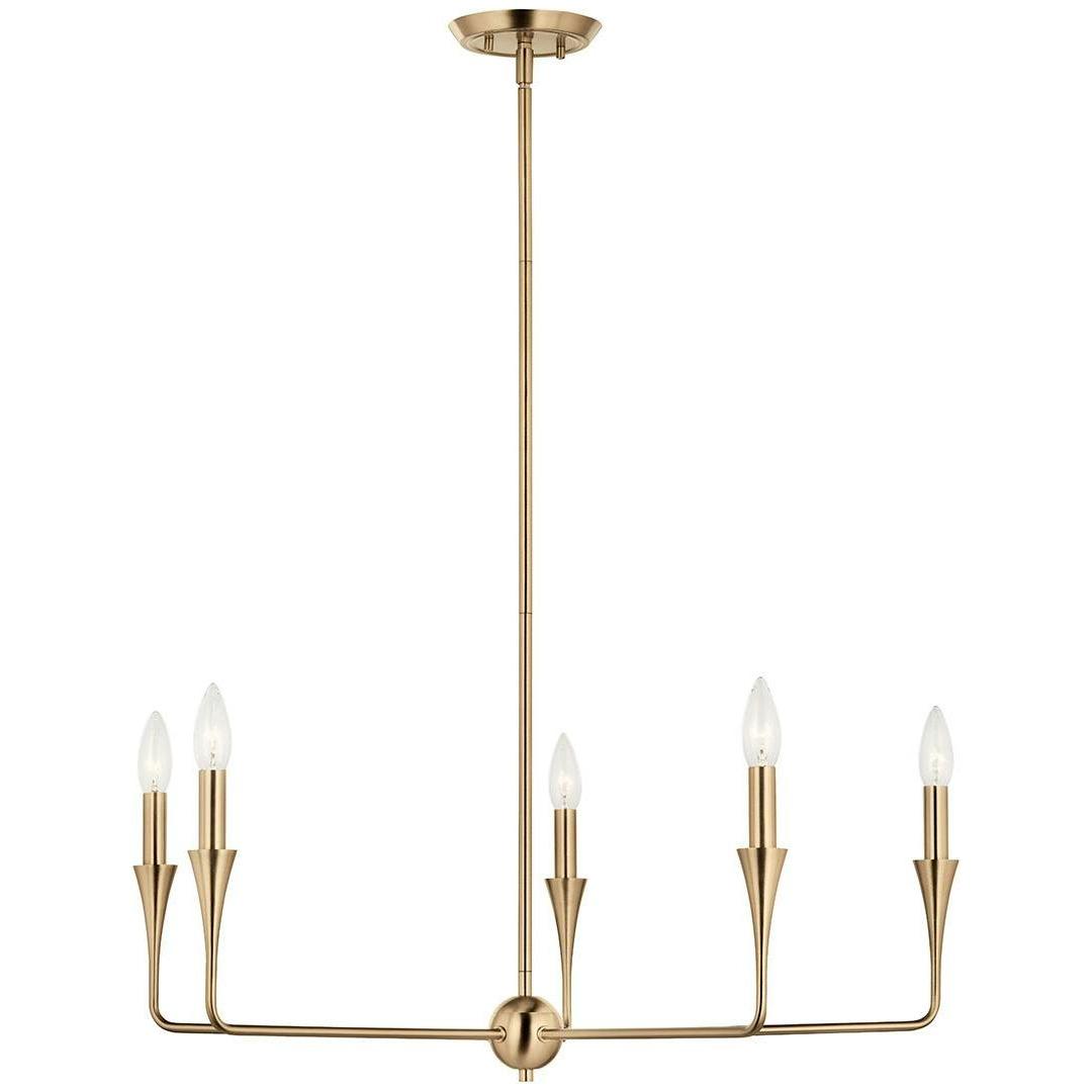 Alvaro 30" 5-Light Chandelier