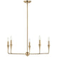 Alvaro 30" 5-Light Chandelier