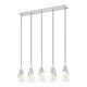 Aimie 5-Light Linear Chandelier