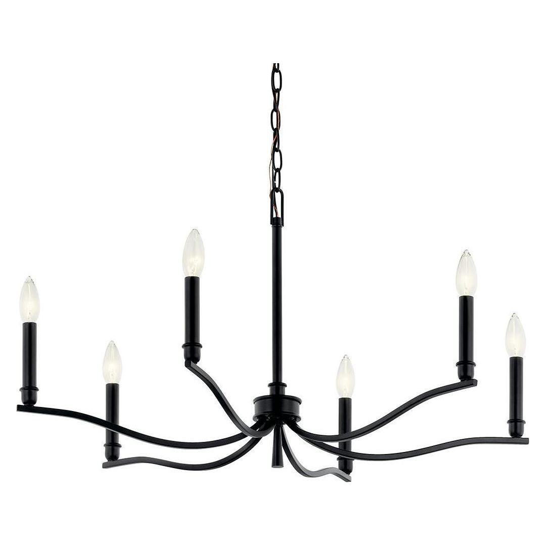 Malene 32" 6-Light Chandelier