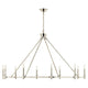 Carrick 54.25" 10-Light Chandelier
