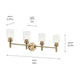 Madden 34" 4-Light Vanity