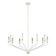 Armand 38.25" 10-Light Chandelier