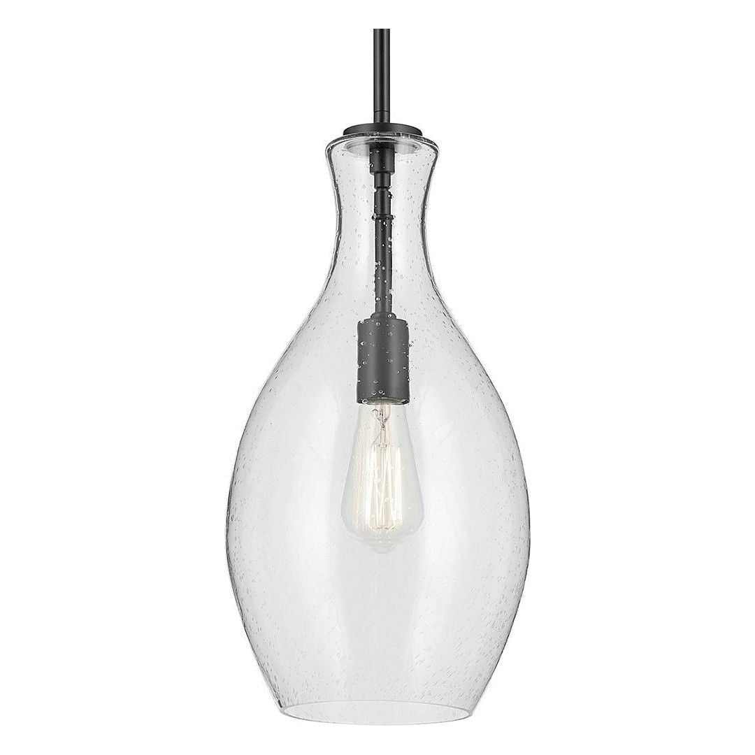 Everly 17.75" 1-Light Hour Glass Pendant