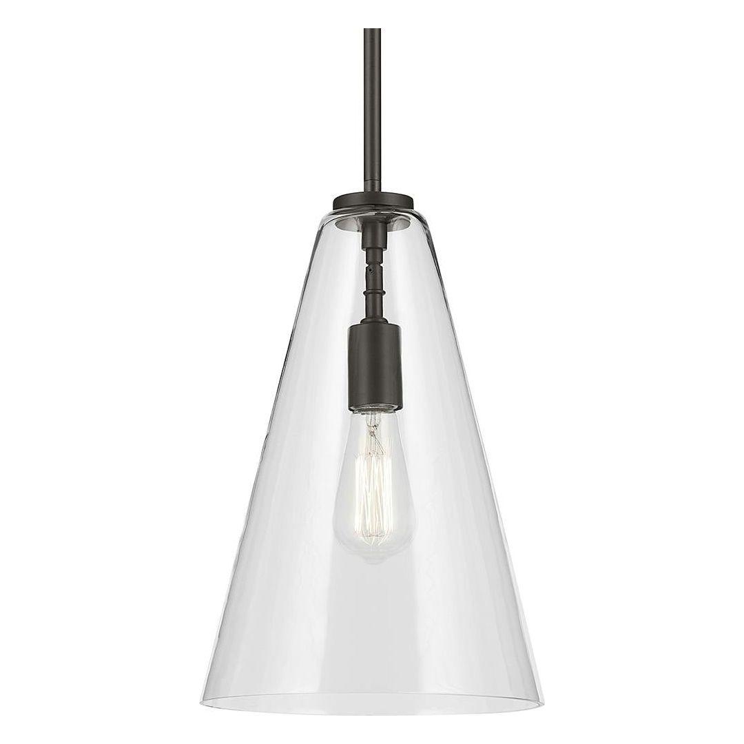 Everly 15.25" 1-Light Cone Pendant