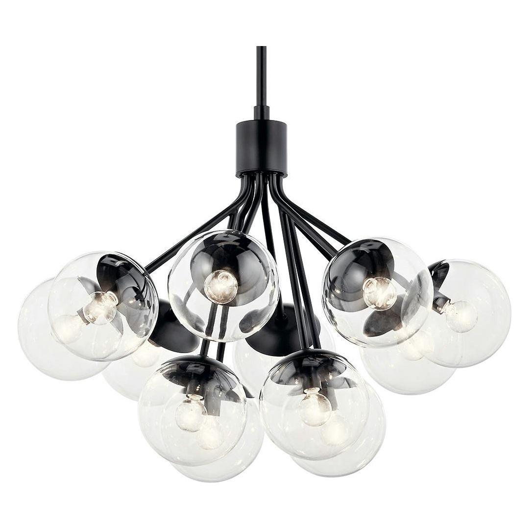 Silvarious 30" 12-Light Convertible Chandelier