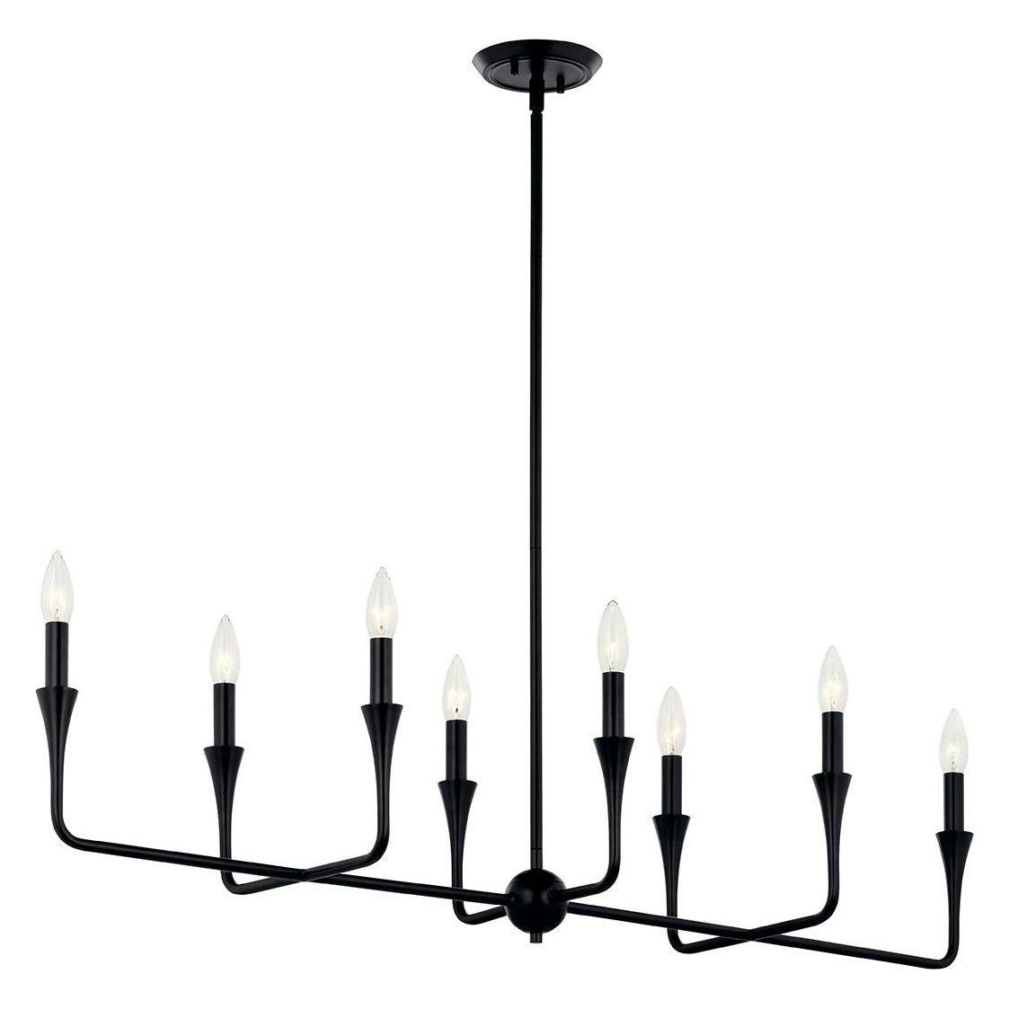 Alvaro 45.5" 8-Light Linear Chandelier