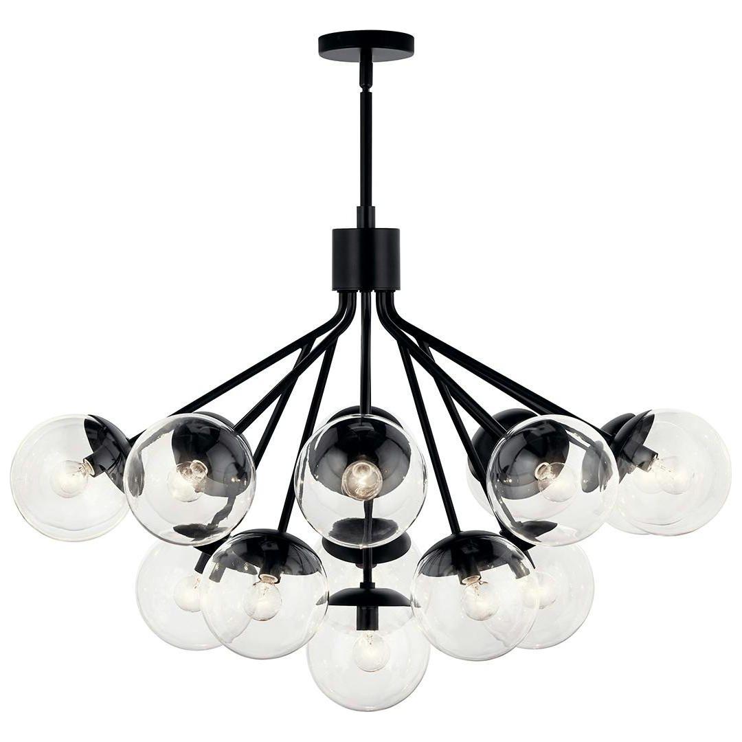 Silvarious 38" 16-Light Convertible Chandelier