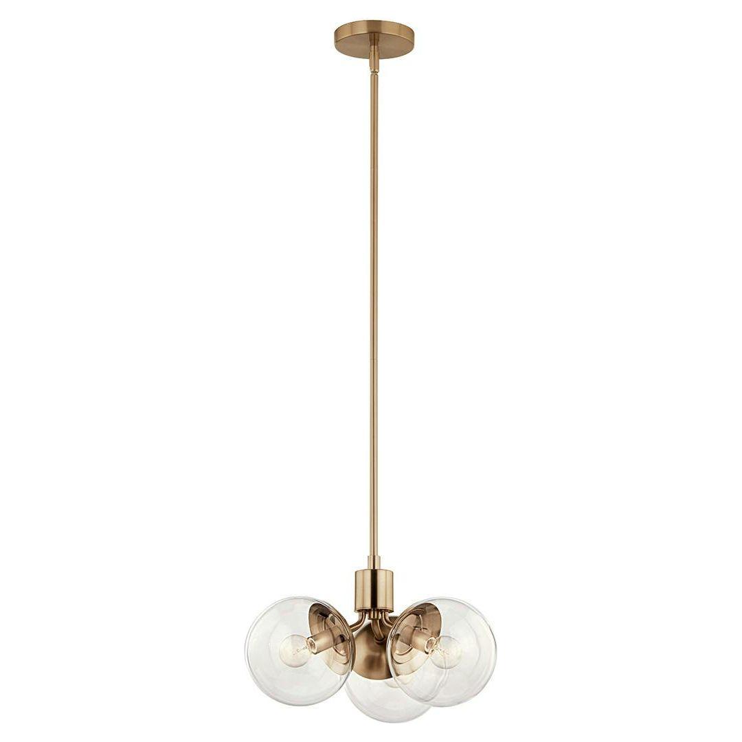 Silvarious 16.5" 3-Light Convertible Pendant