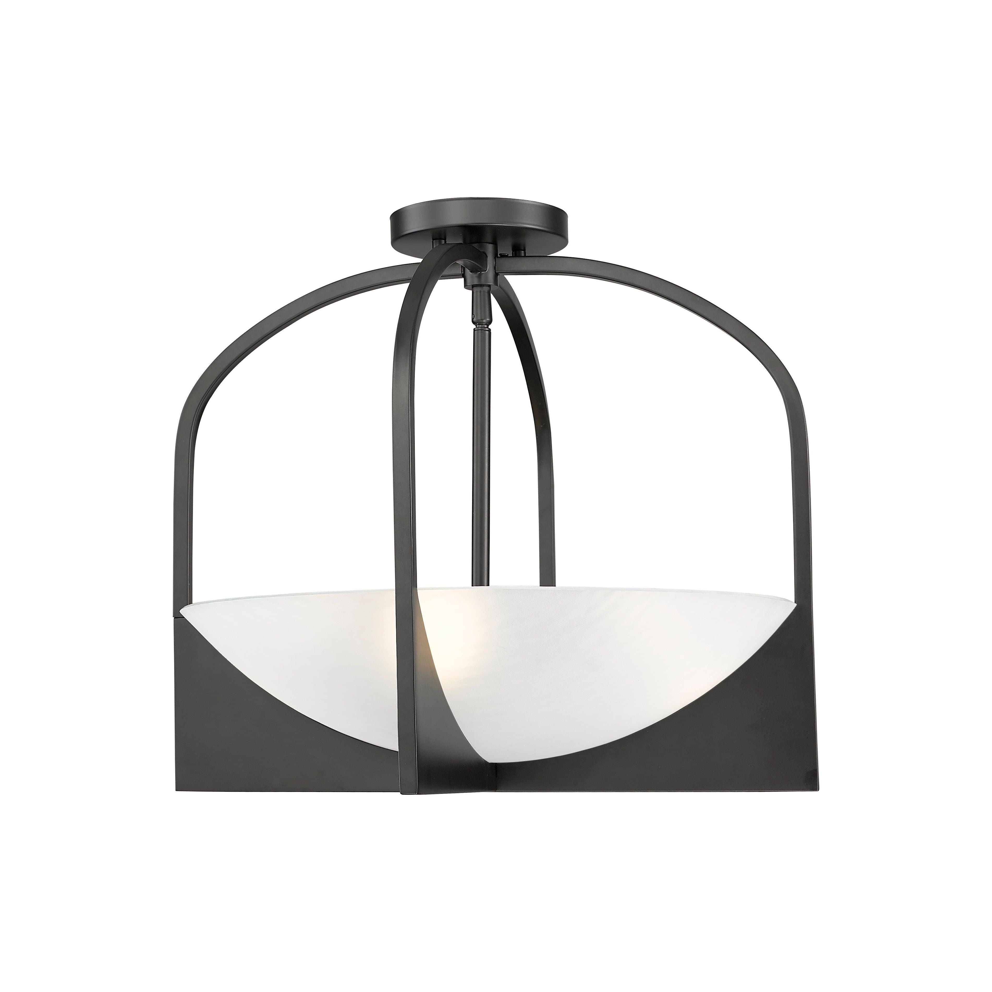 Devon 4-Light Semi Flush Mount