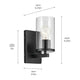 Crosby 4.5" 1-Light Wall Sconce
