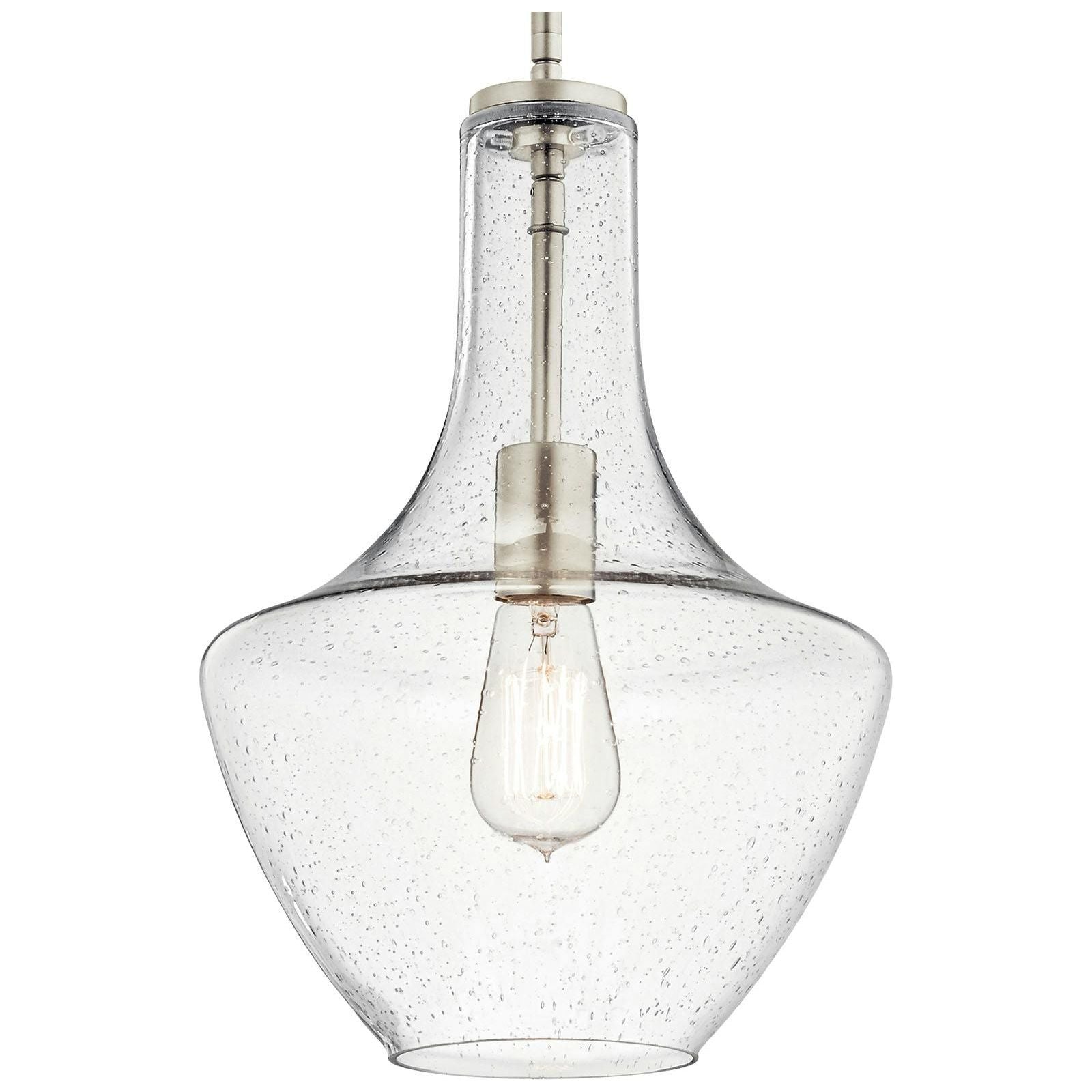 Everly 15.25" 1-Light Bell Pendant