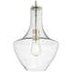 Everly 15.25" 1-Light Bell Pendant