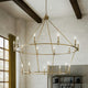 Carrick 54.25" 18-Light 2-Tier Chandelier