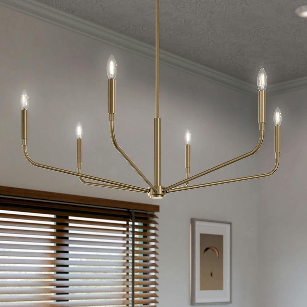 Madden 38" 6-Light Chandelier