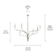 Livadia 47.25" 6-Light Chandelier